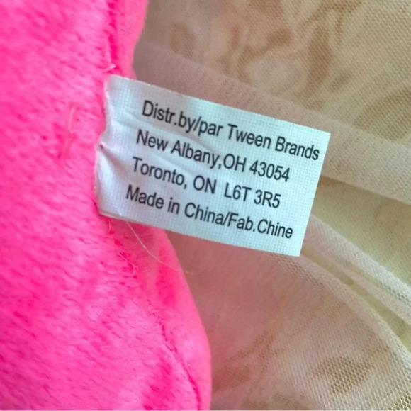 Justice Llamacorn Reversible Soft Sequin Pretty Pink Pillow Girls Plush Toy 12" - Picture 5 of 6